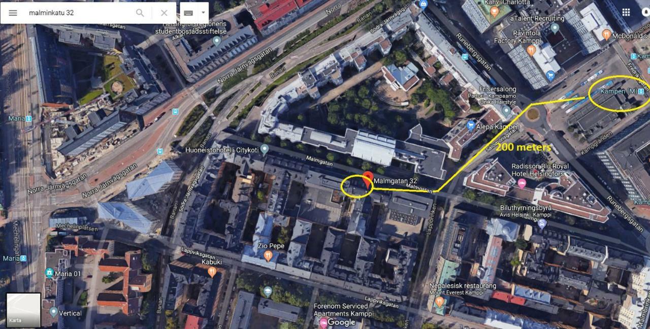 Studio In Helsinki City Center Διαμέρισμα Εξωτερικό φωτογραφία